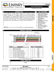 LX9501 datasheet pdf Microsemi