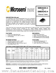 SMDA24C-4 datasheet pdf Microsemi