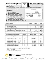 JAN1N914 datasheet pdf Microsemi