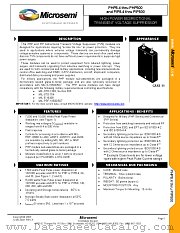 PIP120 datasheet pdf Microsemi