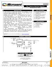 LX1910CDU datasheet pdf Microsemi