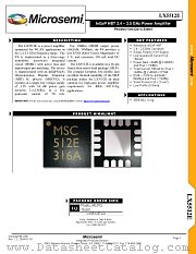 LX5512ELQ datasheet pdf Microsemi