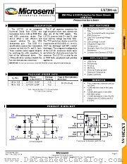 LX7201-15ISF datasheet pdf Microsemi