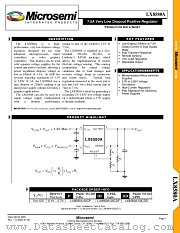 LX8580A-00CDD datasheet pdf Microsemi