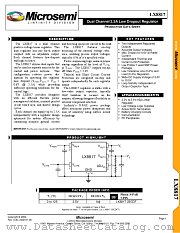 LX8817 datasheet pdf Microsemi