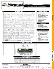 LXM1621-01 datasheet pdf Microsemi
