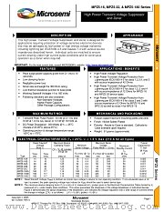 MPZ5-16B datasheet pdf Microsemi
