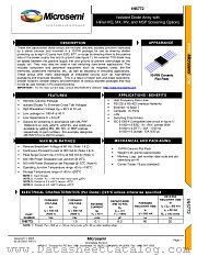 1N5772 datasheet pdf Microsemi