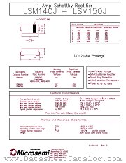 LSM150J datasheet pdf Microsemi