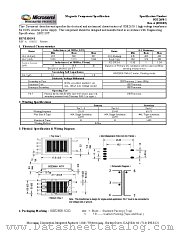 SGE2658-1 datasheet pdf Microsemi