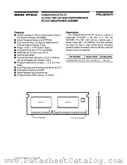 V43644Y04VCTG-75 datasheet pdf Mosel Vitelic Corp