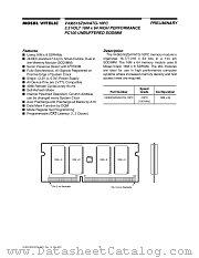 V436516Z04VATG-10PC datasheet pdf Mosel Vitelic Corp