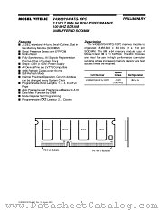 V43658Y04VATG-10PC datasheet pdf Mosel Vitelic Corp
