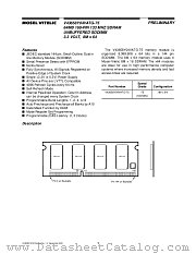V43658Y04VATG-75 datasheet pdf Mosel Vitelic Corp