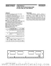 V436616R24VL datasheet pdf Mosel Vitelic Corp