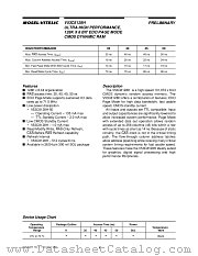 V53C8128H50 datasheet pdf Mosel Vitelic Corp