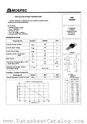 2SA940 datasheet pdf MOSPEC Semiconductor