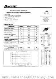 2SC1061 datasheet pdf MOSPEC Semiconductor
