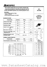 2SC3086 datasheet pdf MOSPEC Semiconductor