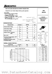 2SD798 datasheet pdf MOSPEC Semiconductor