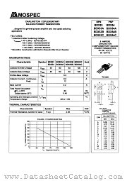 BDX54A datasheet pdf MOSPEC Semiconductor