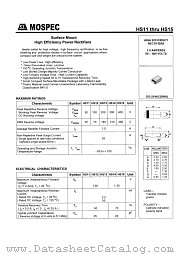 HS14 datasheet pdf MOSPEC Semiconductor