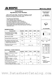 MH16 datasheet pdf MOSPEC Semiconductor