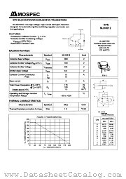 MJ10012 datasheet pdf MOSPEC Semiconductor