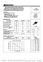 MJE13007A datasheet pdf MOSPEC Semiconductor