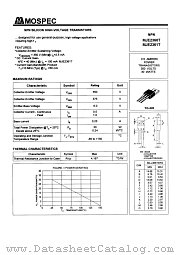 MJE2361T datasheet pdf MOSPEC Semiconductor