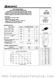 MJH16002 datasheet pdf MOSPEC Semiconductor