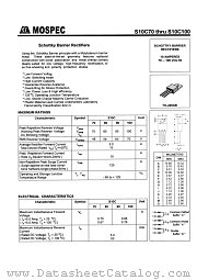 S10C70 datasheet pdf MOSPEC Semiconductor