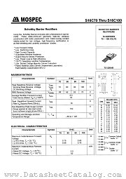 S16C70 datasheet pdf MOSPEC Semiconductor