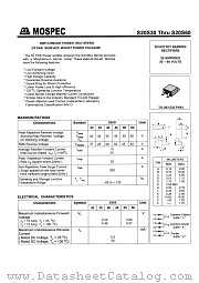 S20S50 datasheet pdf MOSPEC Semiconductor