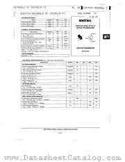 MMBTH81 datasheet pdf Motorola