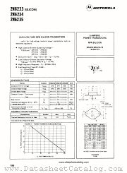 2N6233 datasheet pdf Motorola