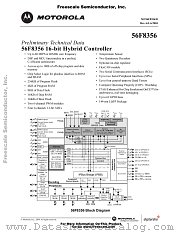 56F8356 datasheet pdf Motorola