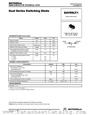 BAV99LT1 datasheet pdf Motorola