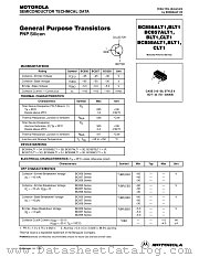 BC858ALT1 datasheet pdf Motorola