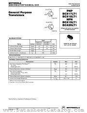 BCX17LT1 datasheet pdf Motorola