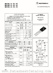 BD136-6 datasheet pdf Motorola