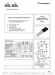 BD362 datasheet pdf Motorola