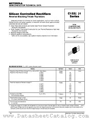 C122B1 datasheet pdf Motorola