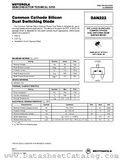 DAN222 datasheet pdf Motorola