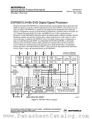 DSP56012PB datasheet pdf Motorola