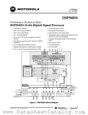 DSP56854 datasheet pdf Motorola