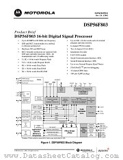 DSP56F803PB datasheet pdf Motorola