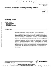 EB413 datasheet pdf Motorola