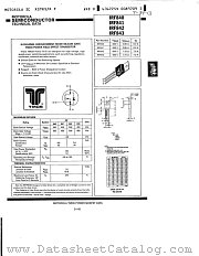 IRF842 datasheet pdf Motorola