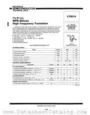 LT3014 datasheet pdf Motorola